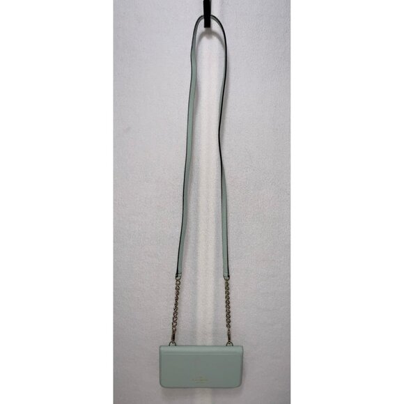 Kate Spade Crossbody Iphone X & Xs Folio Case 8ARU2317 Misty Mint - Picture 4 of 11